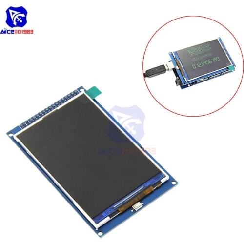 Diymore 3.5 inch 480x320 IPS TFT LCD Display Module ILI9486/ILI9488 Driver 36Pins SPI Interface for Arduino Mega2560 5V/3.3V
