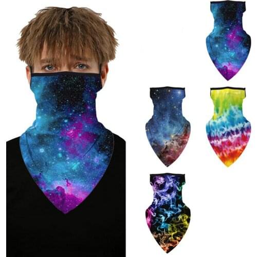 1Pc Motorcycle Face Mask Breathable Polyester Neck Cover Windproof Dust Outdoor Bandana Cycling Bike Hiking Sports Scarf