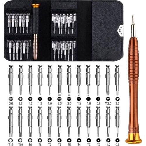 Screwdriver Set 25 in 1 Torx Multifunctional Opening Repair Tool Set Precision Screwdriver For Phones Tablet PC HEX TROX DIY KIT
