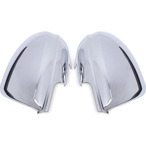 BBQ@FUKA Chrome Side Rearview Door Wing Mirrors Covers Sticker For Mazda 3 2010 2011 2012
