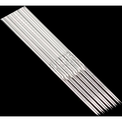 Newest deisgn 500pcs permanent makeup microblading blades fog eyebrow needle 6X3RL manual needles for fog eyebrow 18needles