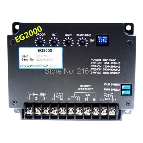 New EG2000 Universal Electronic Engine Speed Governor Controller te