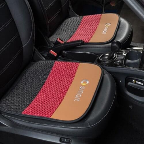 For Smart 450 451 452 453 Fortwo Forfour Car Seat Cushion Breathable Leather Pad Four Season Seat Cover Car Styling Decoration
