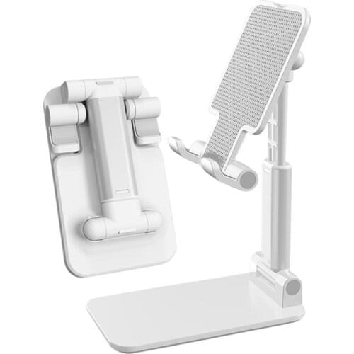 Portable Tablet stand holder phone stand holder social media live steaming tool adjustable foldable cellphone pad stand mirror