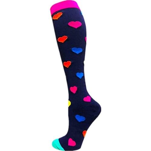 Size XXL Large Running Men Women Compression Stockings Knee Stockings Fit For Sports Crossfit Outdoor Sports Compression Socks