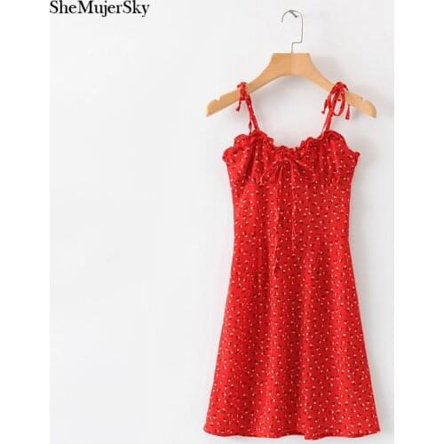 SHEMUJERSKY Short Summer Dresses