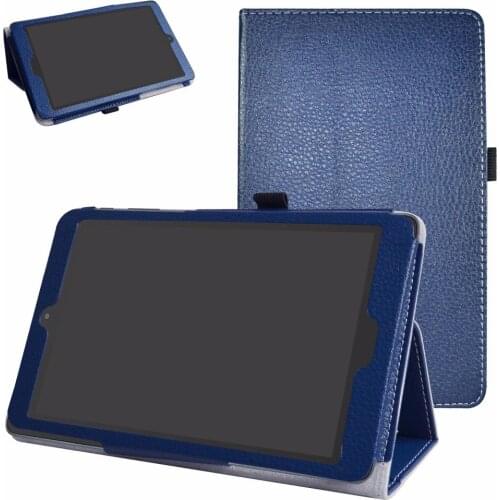 Folding Stand PU Leather Shockproof Tablet Case For Alcatel A30 TABLET 8" Android Tablet 2017 cover