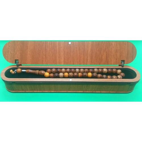 Tesbih 33'lük - Meerschaum Lületaşı - Muslim - Zikir - Namaz - İslam - Dua