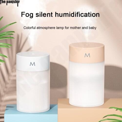 360ML Air humidifier Ultrasonic Aromatherapy Diffuser Portable Aromatherapy Sprayer USB Essential Oil Atomizer LED Lamp Home,Car
