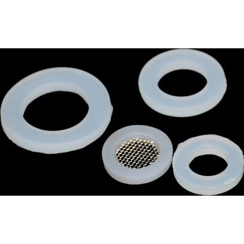 Female 1/2" 3/4" 1" Silicone Seal ring Sealing ring Gasket Seal O-ring seal For water connection 25pcs