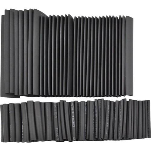 127pcs Heat Shrink Tubing Tube Wire Insulation Sleeving Kit Car Electrical Shrinkable Cable Wrap Set Assorted Polyolefin