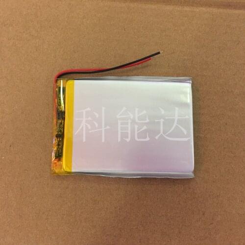 3.7V polymer lithium battery 305070P 1300MAH MP5 traffic recorder, navigator GPS, etc