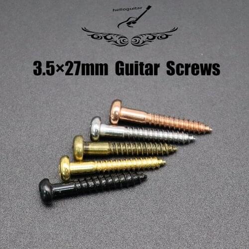 50/100 Pcs ST Style Guitar Tremolo Bridge Mounting Screws For Electric Guitar Screws Parts