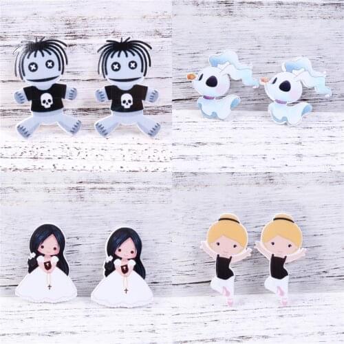 David accessories halloween flat back planar resin diy decoration crafts accessories 10pieces,DIY handmade materials,10Yc4480