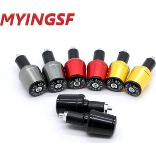 7/8" 22mm Aluminum Motorcycle Handlebar Grip End Plug Handle Bar End Cap For Suzuki GSXR 600 750 1000 600 750 1000 22mm