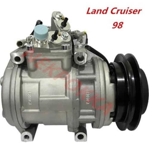 Automotive air conditioning compressor for Land Cruiser 98 1PK 4.5L/4.7L, 1FZ-FE/2UZ-FE