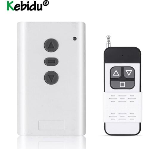 Wireless 433MHZ Remote Control Switch DC 12V 2CH Receiver Module With 3 Button RF Remote Controllers Transmitter
