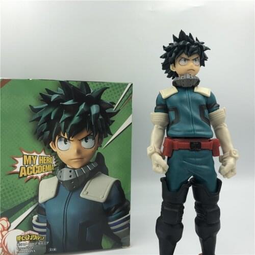 My Hero Academia Izuku Midoriya Deku Fighting Coat Standing 6th Ver. PVC Action Figure Boku No Hero Collectible Model 25cm