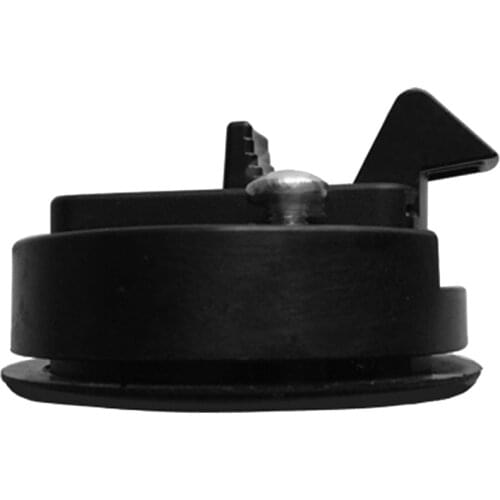 Black Nylon 2" Flush Pull Slam Latch For Caravans Boat Deck Hatch 1/2" Door