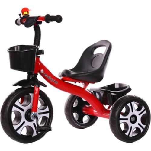 Children Bicycle Stroller 12 Inches Bicycle Child Tricycle Toy 1-6 Years Old Children Toy Walker Necessary for Outdoor Cycling