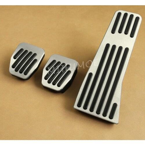 For 2019 2020 Mazda 3 BP CX-30 DM 3PCS MT No Drill Clutch Brake Gas Pedal Cover Pad Cap Accessories