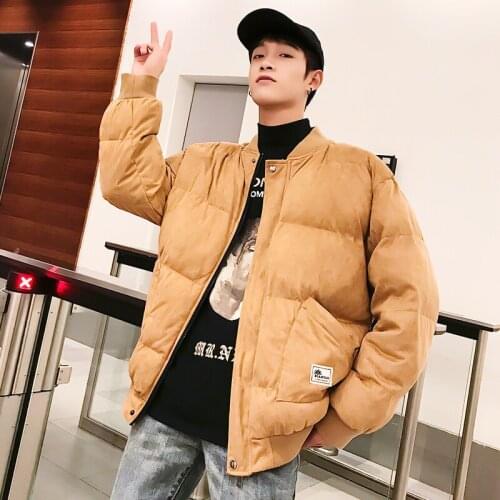 Fat Guest Winter New Pattern Mens Wear Fashion Code Short Cotton-padded Clothes Girard