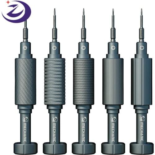 Mechanic Ishell Small Steel Gun Series Precision Screwdriver Set Opening Repair Tool Kit For IPhone 11 Pro X XR XS Max 7 8 8P 6S