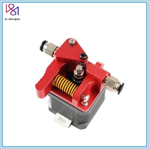 Upgrade Red Mk8 Double Pulley Extruder For Cr-10s Cr10s Ender3 Pro Tornado 3d Printer Accessories