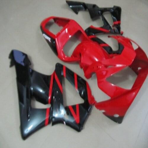 Dor-Injection mold Fairing Kit for honda CBR900RR 929 00 01 CBR 900RR 2000 2001 CBR900 ABS Red black Fairing