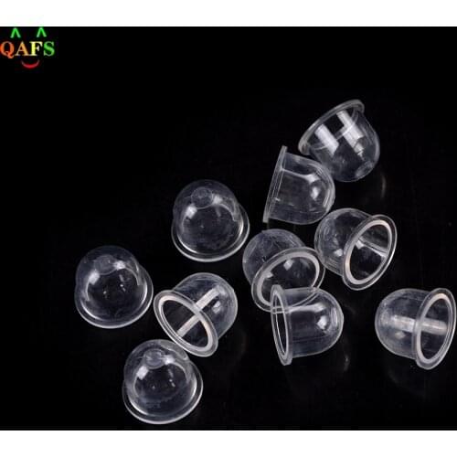 Wholesale 10Pcs Carburetor Spare Parts Carb Primer Bulbs Cap Small Fuel Pump For Chainsaw Blower Trimmer Brushcutter