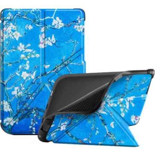 Origami Case for Pocketbook 606 628 633 616 627 632 Ereader Cover for Pocketbook Touch Lux 4 5 / Basic Lux 2 / Touch HD 3 Funda