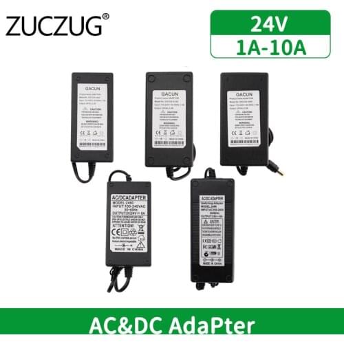 24 V Volt Power Supply Switching 220V To 24V Power Adapter 24V Fonte 2A 1A 3A 5A 6A 8A 10A Adaptor Supply SMPS Source EU US Plug