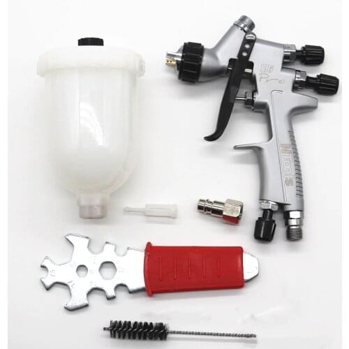 1.2mm Spray Gun Paint Spray Gun Mini Spray Gun Gravity Feed Paint 250cc Tank Mini Paint Sprayer Airbrush