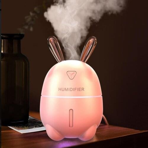 Portable Car Home USB Mini Humidifier Air Diffuser Air Mist Purify Led Light Ultrasonic Humidifiers Air Diffuser for Bedroom