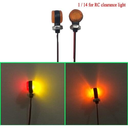 Led Outline Light Position Lamp for 1/14 Tamiya RC Truck Car SCANIA R730 R470 VOLVO ACTROS 3363 1851 AROCS MAN TGX 56360 Diy