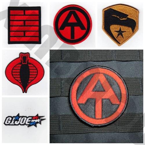 Embroidered patch G.I.JOE ADVENTURE TEAM Tactical military morale