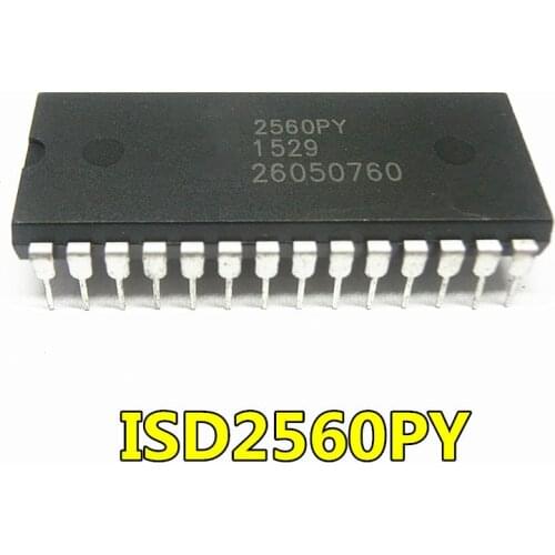 1pcs/lot ISD2560PY ISD2560P ISD2560 DIP-28 In Stock