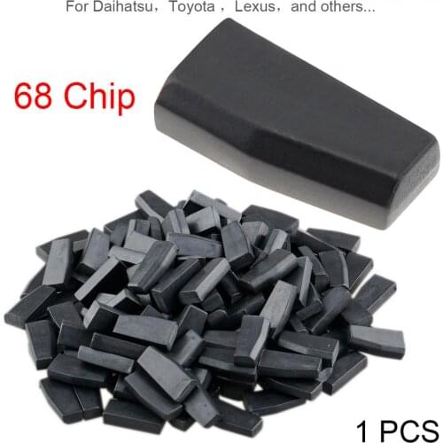 1 Piece Blank 4D68 ID68 40Bits Carbon Chip Car Key Transponder Chip Fit for Daihatsu Toyota and Lexus etc