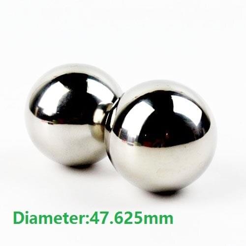 4pcs/lot High quality Dia 47.625mm steel ball bearing steel balls Diameter 47.625mm GC15 G16