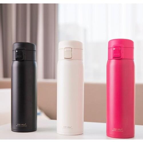 500ml Thermos Bottle Thermos Mug Vacuum Cup 304 Stainless Steel insulated Mug Big Capacity Travel Insulated Cup