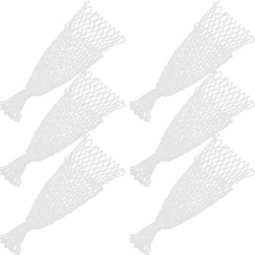 6PCS Billiards Net Pocket Cotton Mesh Bag Pool Table Pocket Ball Mesh Pocket Billiards Pool Table Accessories