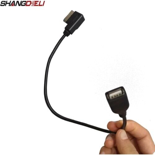 Car media interface AMI MMI USB AUX cable music adapter for Audi A3 8V S3 A4 B6 B7 B8 A6 C6 C7 Q5 Q7 for VW Golf 6 Passat B6