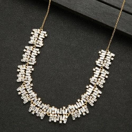 Dainty Initial baguette Choker Personalized Stackable Necklace for women girlfriend Wife gift pendientes mujer moda HXN017