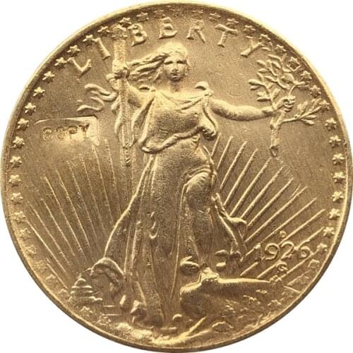 1926-D $20 St. Gaudens Coin Copy