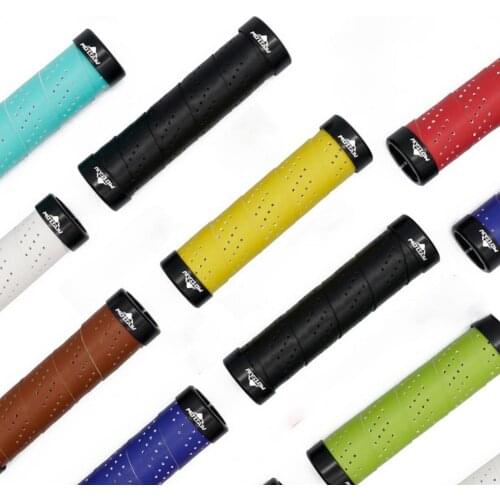 Handlebar tape 2Pcs handlebar cover non-slip anti-impact aluminum alloy bicycle handle parts accesorios para bicicletas