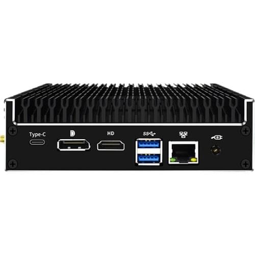 10th Gen Mini PC NUC In-tel I5I7 Quad Core Fanless Host Industrial Computer MAC Win10 Linux for Gaming Home-use