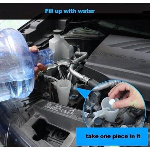 Multifunctional Glass Cleaner Automotic Windscreen Cleaner Tablets Effective Window Detergent Mirror Concentrated Detergent Pill