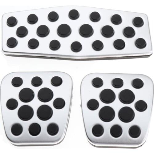 Accelerator Gas Brake Pedal Cover Set for Chevy Cruze manual