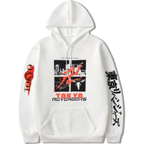 6 Colors New Anime Tokyo Revengers Sano Manjiro Cosplay Hoodies Hanagaki Takemichi Baji Keisuke Hooded Sweatshirts Pullovers Boy