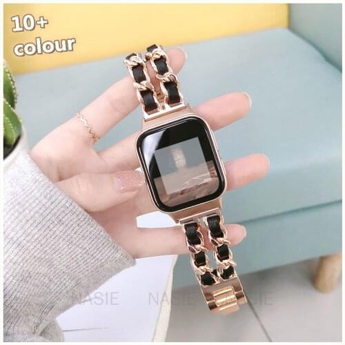 New Strap For Oppo Watch Band 41mm 46mm Stainless Steel Luxury 22mm 20mm Bracelet Band for Samsung Galaxy Watch 46mm 42mm Strap